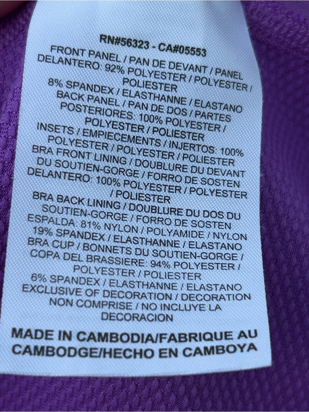 Nike Tank Top Dri -Fit XS - Picture 9 of 11